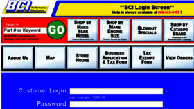 What Bci-1.com website looked like in 2017 (6 years ago)