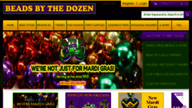 What Beadsbythedozen.com website looked like in 2017 (6 years ago)