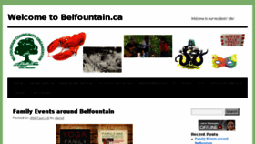 What Belfountain.ca website looked like in 2017 (6 years ago)