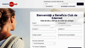 What Beneficioclub.es website looked like in 2017 (6 years ago)