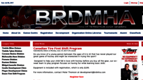 What Brdmha.com website looked like in 2017 (6 years ago)