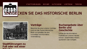 What Berlinerflair.de website looked like in 2017 (6 years ago)