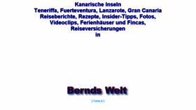 What Bernds-welt.de website looked like in 2017 (6 years ago)