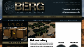 What Bergco.com website looked like in 2017 (6 years ago)
