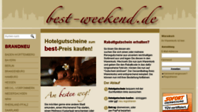 What Best-weekend.de website looked like in 2017 (6 years ago)