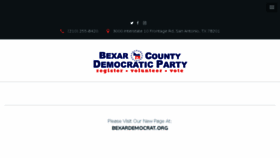 What Bexardemocrats.org website looked like in 2017 (6 years ago)