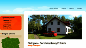 What Bialogora-noclegi.pl website looked like in 2017 (6 years ago)
