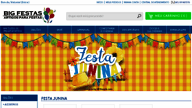 What Bigfestas.com website looked like in 2017 (6 years ago)