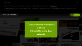 What Bigliettidavisitare.com website looked like in 2017 (6 years ago)