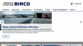 What Birco.de website looked like in 2017 (6 years ago)