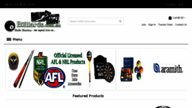 What Billiards.com.au website looked like in 2017 (6 years ago)