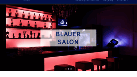 What Blauersalon.com website looked like in 2017 (6 years ago)