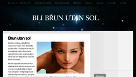 What Blibrunutansol.se website looked like in 2017 (6 years ago)