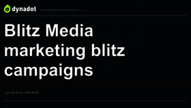 What Blitzmedia.com website looked like in 2017 (6 years ago)