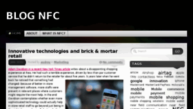 What Blognfc.com website looked like in 2017 (8 years ago)