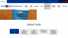 What Bmomutualfunds.com website looked like in 2017 (6 years ago)