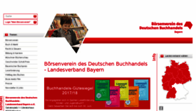What Boersenverein-bayern.de website looked like in 2017 (6 years ago)