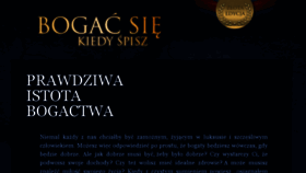 What Bogac-sie.pl website looked like in 2017 (6 years ago)