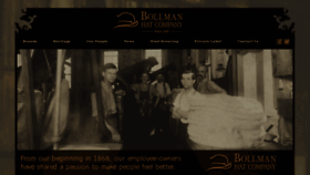 What Bollmanhats.com website looked like in 2017 (6 years ago)