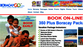 What Boracay.cc website looked like in 2017 (6 years ago)