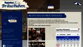 What Braeustuben.de website looked like in 2017 (6 years ago)