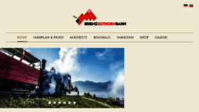 What Brienz-rothorn-bahn.ch website looked like in 2017 (6 years ago)