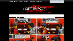 What Bricksofthedead.com website looked like in 2017 (6 years ago)