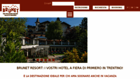 What Brunethotels.it website looked like in 2017 (6 years ago)
