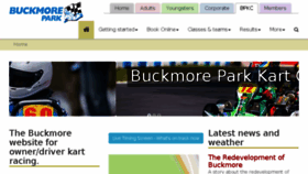 What Buckmoreparkkartclub.co.uk website looked like in 2017 (6 years ago)