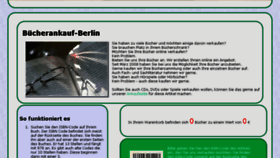 What Buecher-ankauf-berlin.de website looked like in 2017 (6 years ago)