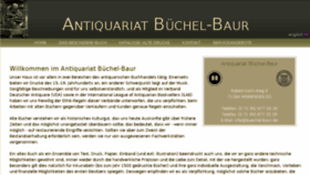 What Buechel-baur.de website looked like in 2017 (6 years ago)