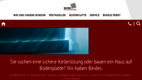 What Buerkle-fertigkeller.de website looked like in 2017 (6 years ago)