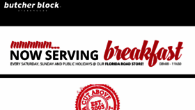 What Butcherblock.co.za website looked like in 2017 (6 years ago)