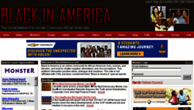What Blackinamerica.com website looked like in 2017 (6 years ago)