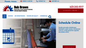 What Bobbrownserviceexperts.com website looked like in 2017 (6 years ago)