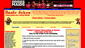 What Basicjokes.com website looked like in 2011 (12 years ago)