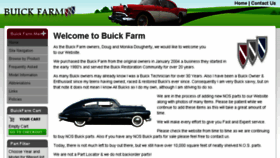 What Buickfarm.net website looked like in 2017 (6 years ago)