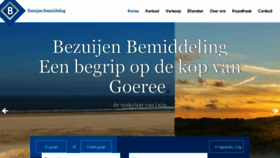 What Bezuijenbemiddeling.nl website looked like in 2017 (6 years ago)