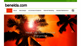 What Benelda.com website looked like in 2017 (6 years ago)