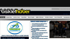 What Bisiklethaber.com website looked like in 2017 (6 years ago)