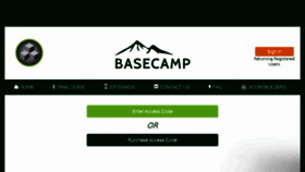 What Basecamp-sb.com website looked like in 2017 (6 years ago)