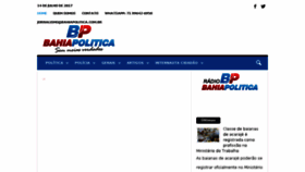 What Bahiapolitica.com.br website looked like in 2017 (6 years ago)