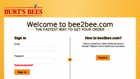 What Bee2bee.com website looked like in 2017 (6 years ago)