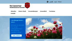 What Bad-lippspringe.de website looked like in 2017 (6 years ago)