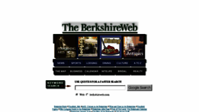 What Berkshireweb.com website looked like in 2017 (6 years ago)