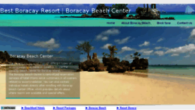 What Boracaystation.com website looked like in 2017 (6 years ago)