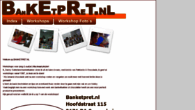 What Banketpret.nl website looked like in 2017 (6 years ago)