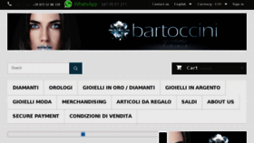What Bartoccini.it website looked like in 2017 (6 years ago)