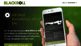 What Blackroll.de website looked like in 2017 (9 years ago)