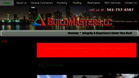 What Buildmasters.net website looked like in 2017 (6 years ago)
